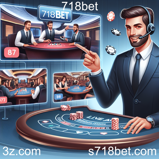 A Revolução dos Jogos Ao Vivo no 718bet